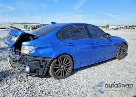 2014 BMW 335 I z USA, uszkodzony, nr VIN WBA3A9C51EF478676